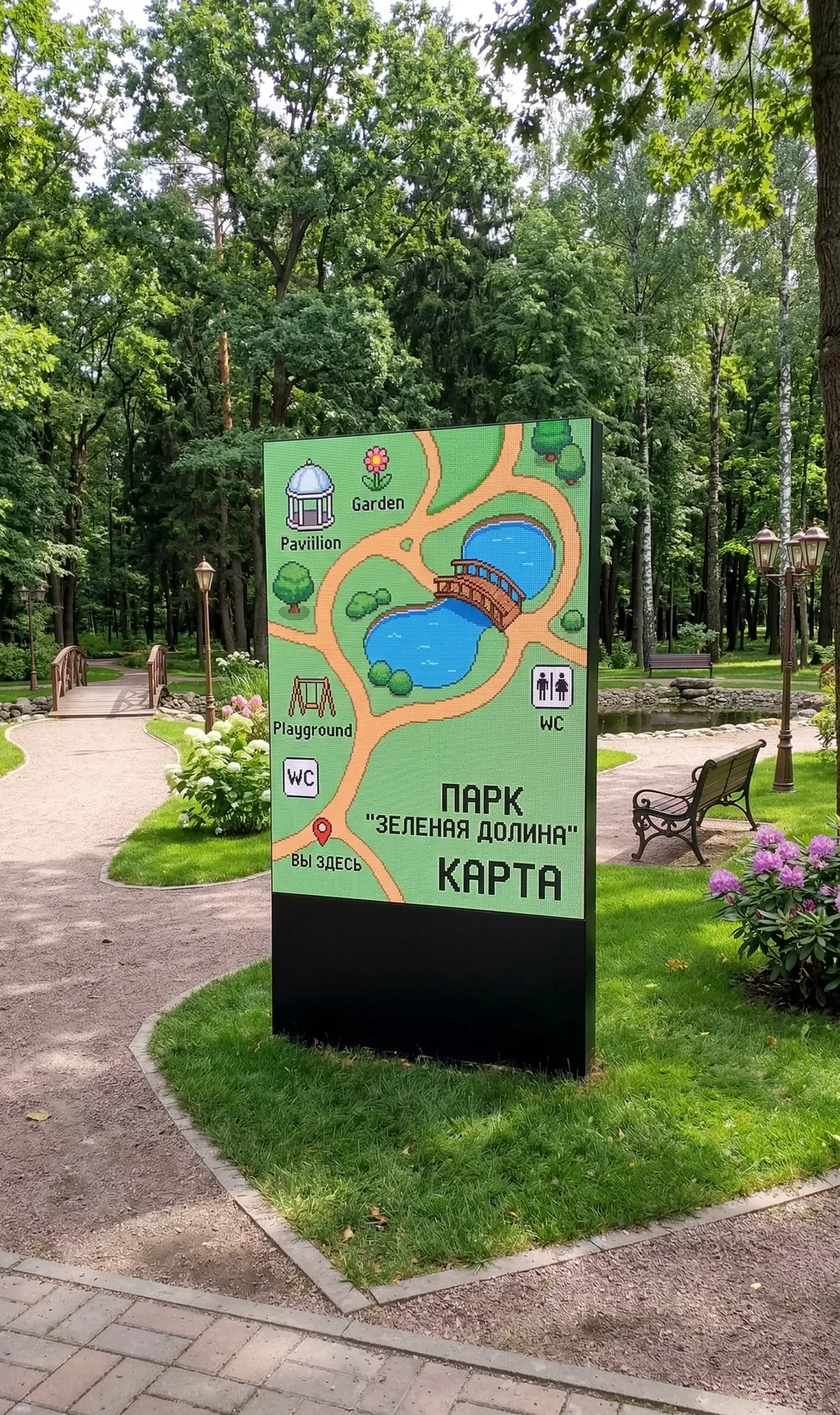Видеопилоны