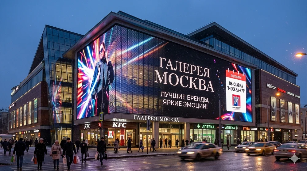 LED для торговых центров